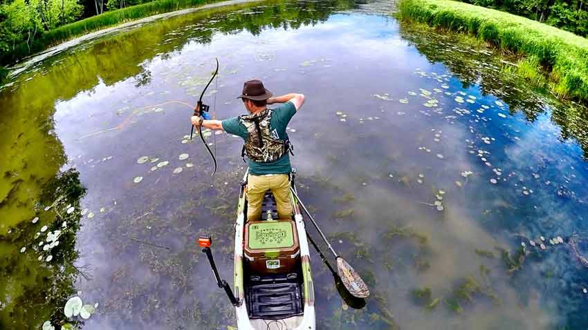 Bowfishing From The Kayak