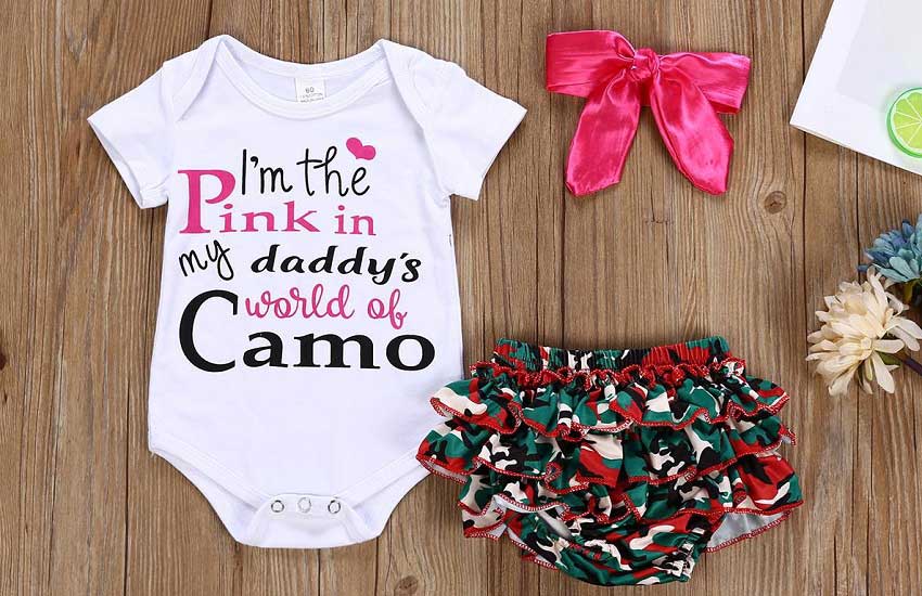 camo baby clothes