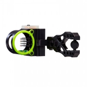 Black Gold Backdraft 5 pin Black .019 Bowsight Right Hand for Compound Bows