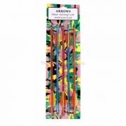 20″ ALUMINUM ARROWS/BOLTS SHAFT WITH STEEL POINT – 5/PACK