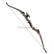 SAS 40 LBS 60″ TRADITIONAL YOUTH RECURVE BOW – CAMO GREEN