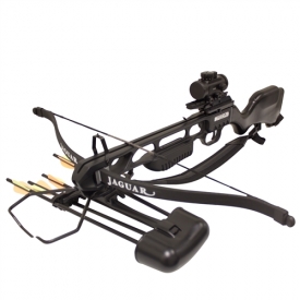 JAGUAR 175LBS RECURVE CROSSBOW RED DOT SCOPE PACKAGE