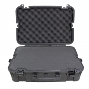 SAS Lockable Heavy Duty Hard Camera Case Pluck Foam for Pistol, Handgun 19.5″