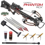 TENPOINT CARBON PHANTOM RCX CROSSBOW PACKAGE WITH RANGEMASTER SCOPE, ACUDRAW