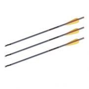 TenPoint Crossbows SuperBrite 20″ 2219 Aluminum Premium Hunter Arrows w/SF100BH