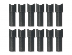 Carbon Express Crossbow Arrow Moon Nock 13.6 Grain Crossbolt Push-in – 12/Pack